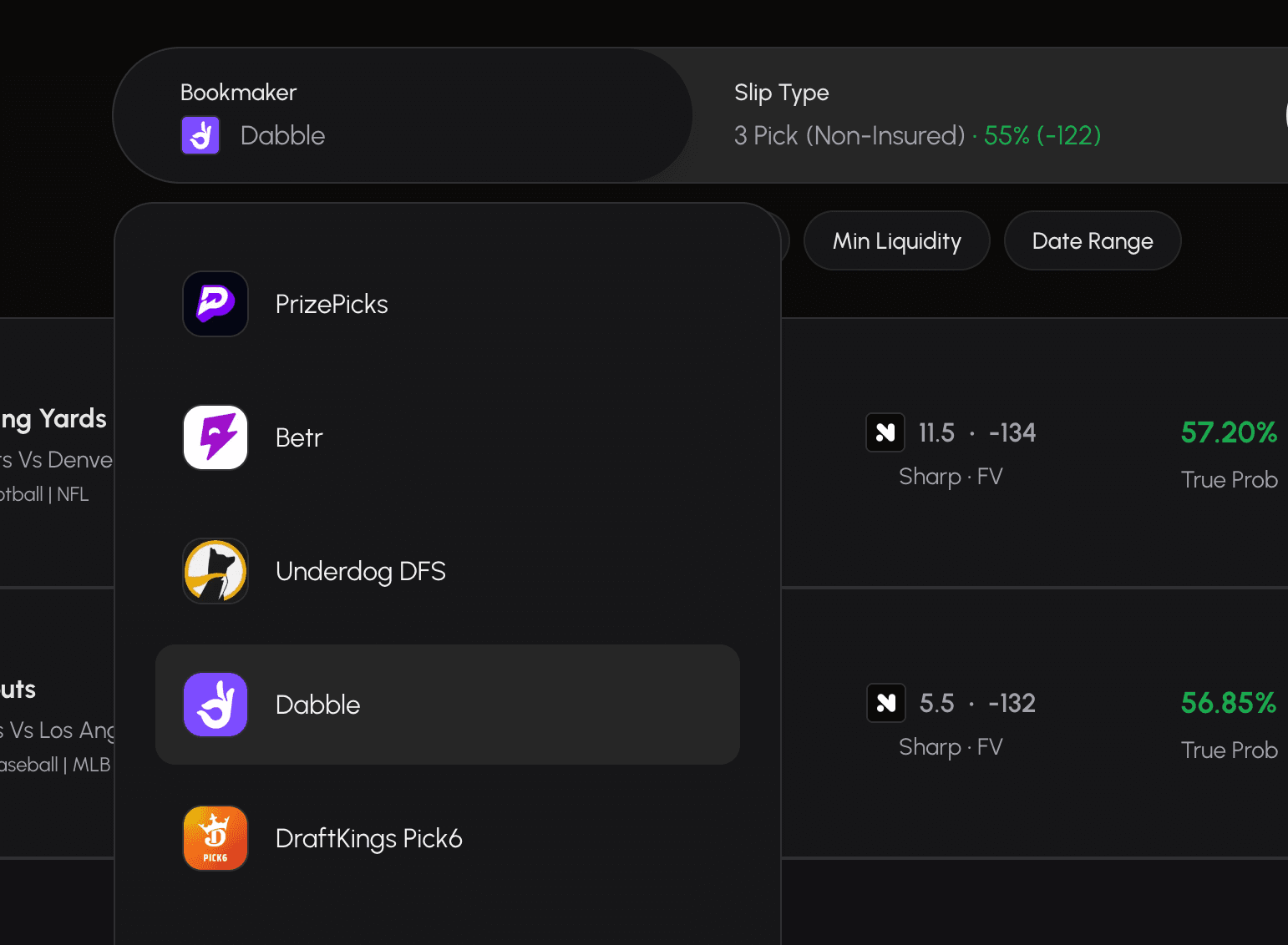 DFS Platform Selection
